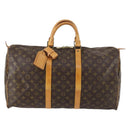 LOUIS VUITTON Monogram Keepall 50 Boston Bag M41426 LV Auth 144568-13