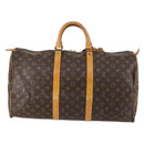 LOUIS VUITTON Monogram Keepall 50 Boston Bag M41426 LV Auth 144568-2