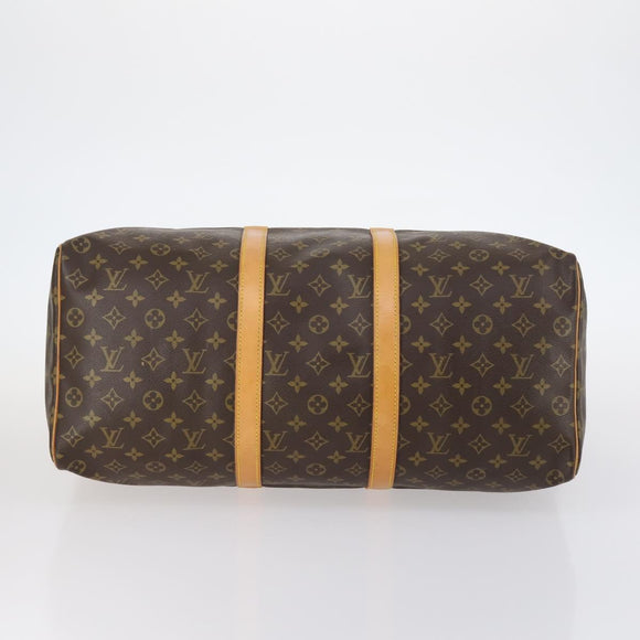 LOUIS VUITTON Monogram Keepall 50 Boston Bag M41426 LV Auth 144568