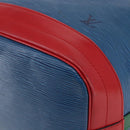 LOUIS VUITTON Epi Tricolor Noe Shoulder Bag Blue Red Green M44082 LV Auth 144570-9