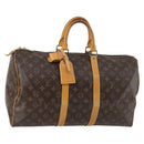 LOUIS VUITTON Monogram Keepall 45 Boston Bag M41428 LV Auth 144577-1