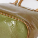 LOUIS VUITTON Monogram Vernis Houston Hand Bag Baby Blue M91005 LV Auth 144586-14