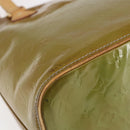 LOUIS VUITTON Monogram Vernis Houston Hand Bag Baby Blue M91005 LV Auth 144586-16