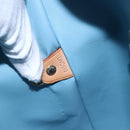 LOUIS VUITTON Monogram Vernis Houston Hand Bag Baby Blue M91005 LV Auth 144586-12