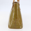 LOUIS VUITTON Monogram Vernis Houston Hand Bag Baby Blue M91005 LV Auth 144586-3