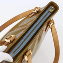 LOUIS VUITTON Monogram Vernis Houston Hand Bag Baby Blue M91005 LV Auth 144586-6