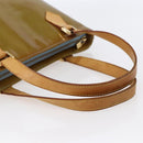 LOUIS VUITTON Monogram Vernis Houston Hand Bag Baby Blue M91005 LV Auth 144586-7