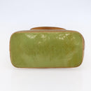 LOUIS VUITTON Monogram Vernis Houston Hand Bag Baby Blue M91005 LV Auth 144586-5