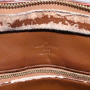 LOUIS VUITTON Monogram Vernis Houston Hand Bag Bronze M91122 LV Auth 144595-10