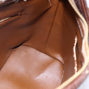 LOUIS VUITTON Monogram Vernis Houston Hand Bag Bronze M91122 LV Auth 144595-18