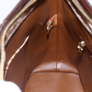 LOUIS VUITTON Monogram Vernis Houston Hand Bag Bronze M91122 LV Auth 144595-19