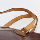 LOUIS VUITTON Monogram Vernis Houston Hand Bag Bronze M91122 LV Auth 144595-8