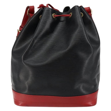 LOUIS VUITTON Epi Noe Shoulder Bag Bicolor Black Red M44017 LV Auth 144596 - 0