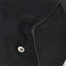 PRADA Boston Bag Nylon 2way Black Silver Auth 144598-15