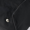 PRADA Boston Bag Nylon 2way Black Silver Auth 144598-17