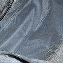 PRADA Boston Bag Nylon 2way Black Silver Auth 144598-11