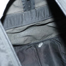 PRADA Boston Bag Nylon 2way Black Silver Auth 144598-22