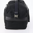 PRADA Boston Bag Nylon 2way Black Silver Auth 144598-3