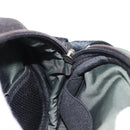 CHANEL Sports COCO Mark Shoulder Bag Canvas Black Green CC Auth 144599-17