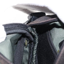 CHANEL Sports COCO Mark Shoulder Bag Canvas Black Green CC Auth 144599-18