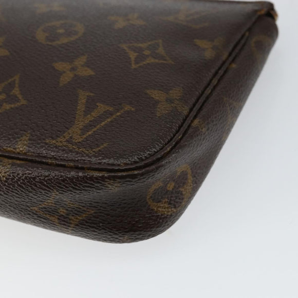 LOUIS VUITTON Monogram Pochette Accessoires Pouch M51980 LV Auth 144601