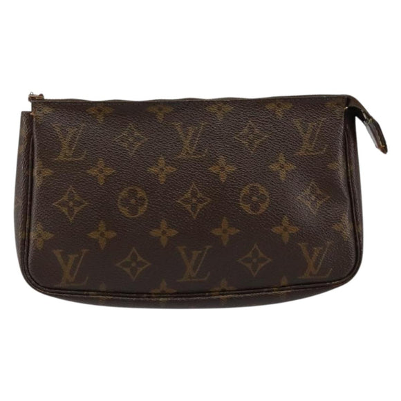 LOUIS VUITTON Monogram Pochette Accessoires Pouch M51980 LV Auth 144601