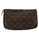 LOUIS VUITTON Monogram Pochette Accessoires Pouch M51980 LV Auth 144601-2