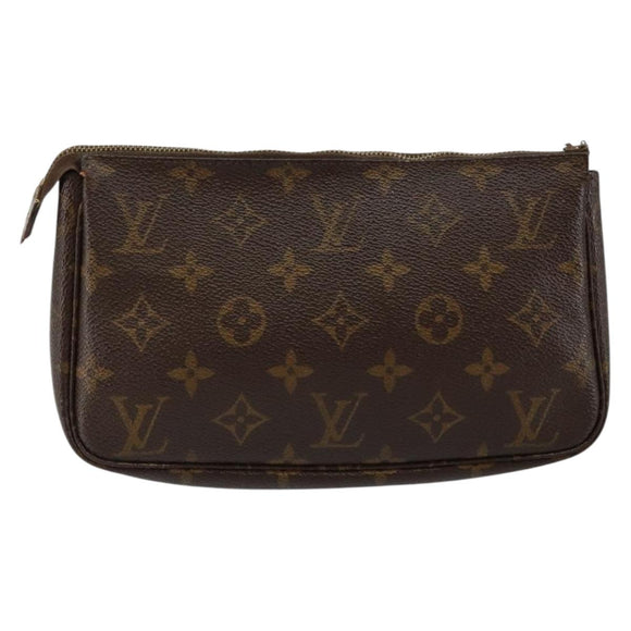 LOUIS VUITTON Monogram Pochette Accessoires Pouch M51980 LV Auth 144601