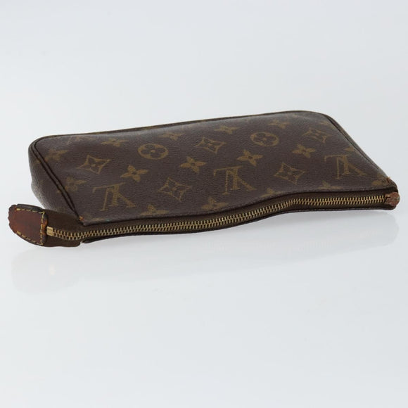 LOUIS VUITTON Monogram Pochette Accessoires Pouch M51980 LV Auth 144601
