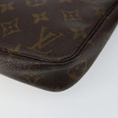 LOUIS VUITTON Monogram Pochette Accessoires Pouch M51980 LV Auth 144601-7