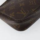 LOUIS VUITTON Monogram Pochette Accessoires Pouch M51980 LV Auth 144601-14