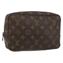 LOUIS VUITTON Monogram Trousse Toilette 23 Clutch Bag M47524 LV Auth 144602-1