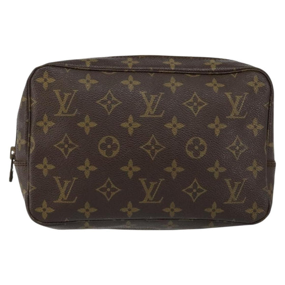 LOUIS VUITTON Monogram Trousse Toilette 23 Clutch Bag M47524 LV Auth 144602