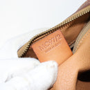 CELINE Macadam Canvas Hand Bag PVC Leather Brown Gold Auth 144603-12