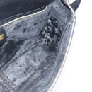 GUCCI GG Canvas Shoulder Bag Black Gold 001 261 0613 Auth 144610-20