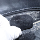 GUCCI GG Canvas Shoulder Bag Black Gold 001 261 0613 Auth 144610-12