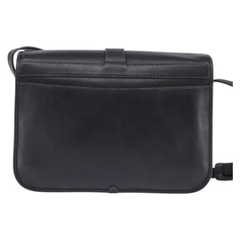 GUCCI GG Canvas Shoulder Bag Black Gold 001 261 0613 Auth 144610 - 0