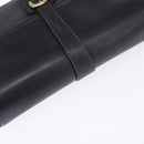 GUCCI GG Canvas Shoulder Bag Black Gold 001 261 0613 Auth 144610-6