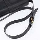 GUCCI GG Canvas Shoulder Bag Black Gold 001 261 0613 Auth 144610-7