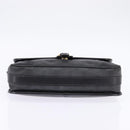 GUCCI GG Canvas Shoulder Bag Black Gold 001 261 0613 Auth 144610-5