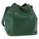 LOUIS VUITTON Epi Petit Noe Shoulder Bag Green M44104 LV Auth 144617-1