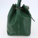 LOUIS VUITTON Epi Petit Noe Shoulder Bag Green M44104 LV Auth 144617-3