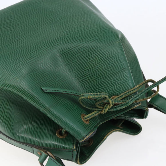 LOUIS VUITTON Epi Petit Noe Shoulder Bag Green M44104 LV Auth 144617
