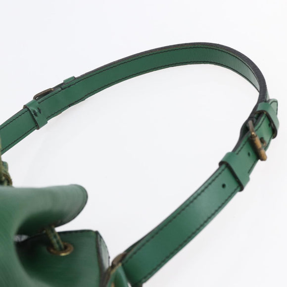 LOUIS VUITTON Epi Petit Noe Shoulder Bag Green M44104 LV Auth 144617