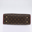 LOUIS VUITTON Monogram PopincourtPM Hand Bag 2way Wine Red M43462 LV Auth 144618-6