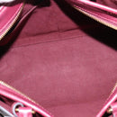 LOUIS VUITTON Monogram PopincourtPM Hand Bag 2way Wine Red M43462 LV Auth 144618-12