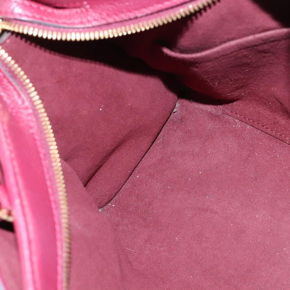 LOUIS VUITTON Monogram PopincourtPM Hand Bag 2way Wine Red M43462 LV Auth 144618
