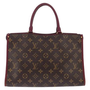 LOUIS VUITTON Monogram PopincourtPM Hand Bag 2way Wine Red M43462 LV Auth 144618 - 0