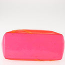 LOUIS VUITTON Monogram Vernis Fluo Reade MM Hand Bag Pink M91900 LV Auth 144619-8