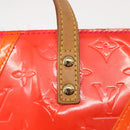 LOUIS VUITTON Monogram Vernis Fluo Reade MM Hand Bag Pink M91900 LV Auth 144619-19